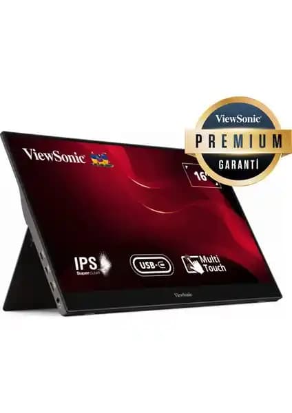 ViewSonic TD1655 Taşınabilir ve Çok Yönlü Dokunmatik Monitör Özellikleri ve Kullanım Alanları