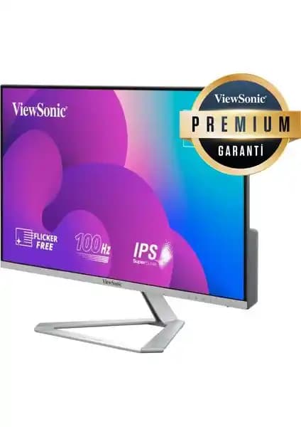 ViewSonic VX2476-SMH 24 İnç IPS Full HD Monitör Şık Tasarım ve Yüksek Performans