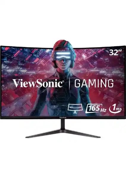 ViewSonic VX3218-PC-MHD 32 İnç Kavisli Monitör Gelişmiş Görüntü ve Oyun Deneyimi İçin