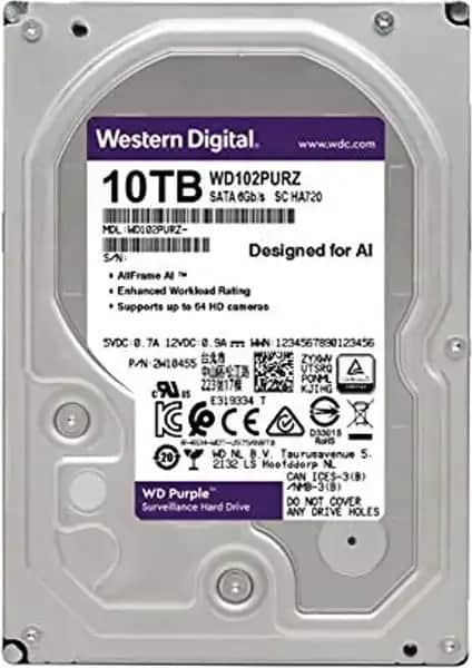 WD 10TB Purple WD102PURZ Sabit Disk Özellikleri ve Kullanım Alanları