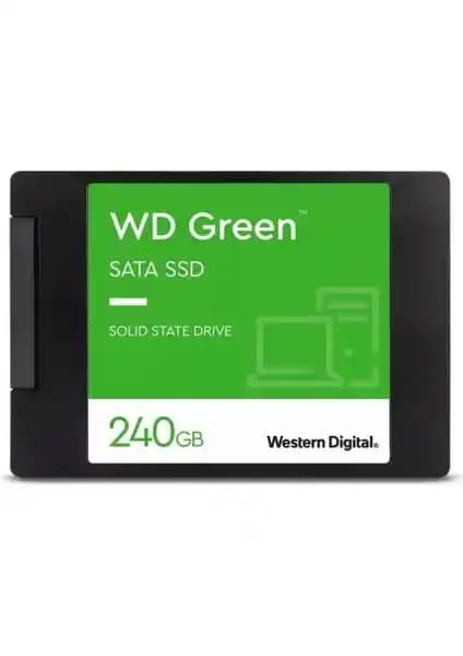 WD 240 GB 2.5 Green 3D NAND SSD: Yüksek Hız ve Güvenilirlik Sunan Depolama Çözümü