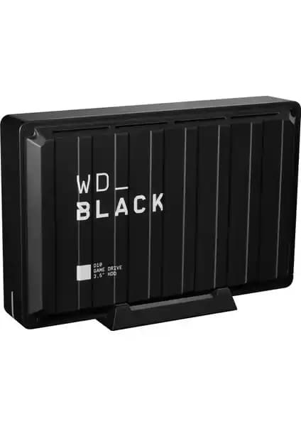 WD BLACK D10 8TB Taşınabilir Disk: Yüksek Kapasiteli ve Dayanıklı Depolama Çözümü