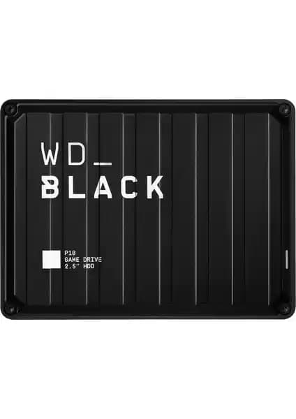 WD Black P10 5TB Harici Oyun Sürücüsü Güçlü ve Taşınabilir Depolama Çözümü