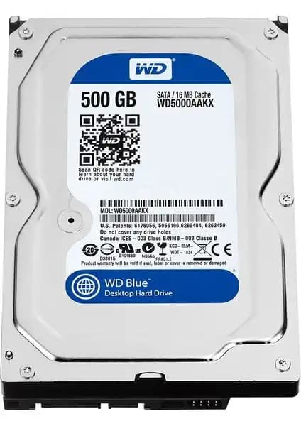 WD Blue 500 GB 3.5 inç SATA3 Güvenlik Harddiskleri ile Güvenilir Veri Depolama Çözümü