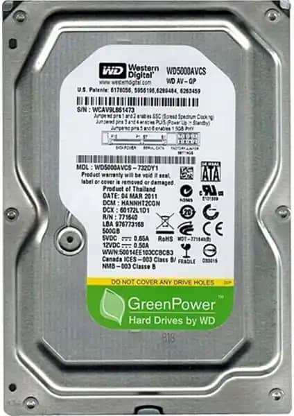 WD Güvenlik Disk 500 GB HDD: Güvenilir ve Yüksek Performanslı Depolama Çözümü