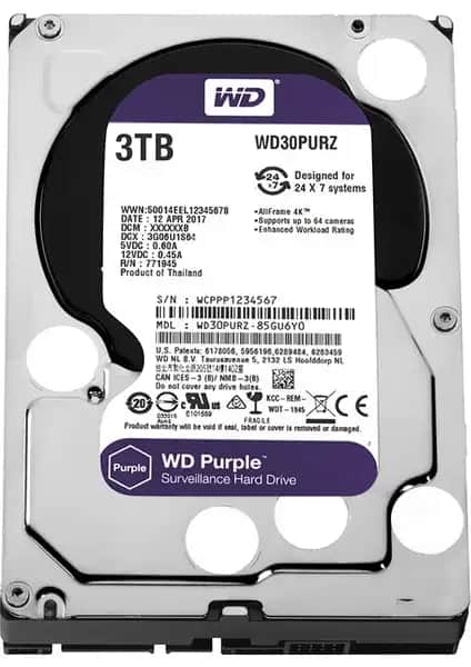 WD Purple 3TB Güvenlik Kamerası Diski İncelemesi ve Performans Analizi