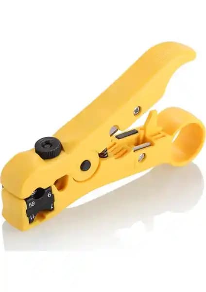 Wozlo Çok Yönlü Koaksiyel ve Kategori Kablo Soyucu Aparatı Güvenilir Kullanım