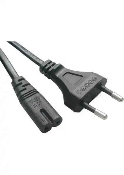 YKA LCD-LED TV Güç Kablosu 3 Metre Uzunluk ve Güvenli Bağlantı Özelliği ile