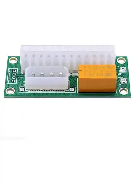 Yüksek Güç İhtiyacı Olan Sistemler İçin ATX 24PIN To 4PIN Çift PSU Çoklayıcı Adaptör
