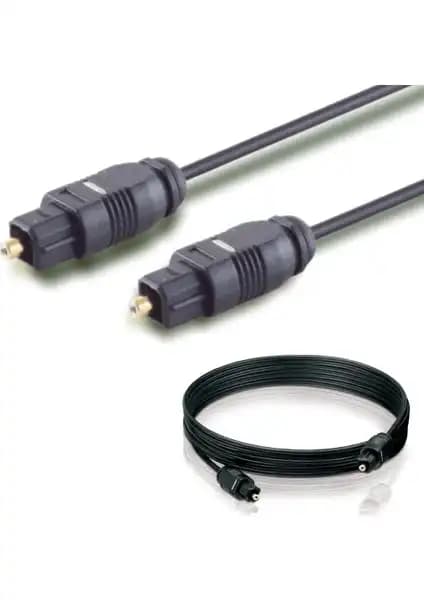 Yüksek Kalite Fiber Optik Toslink Ses Kablosu ile Ses Deneyiminizi Geliştirin
