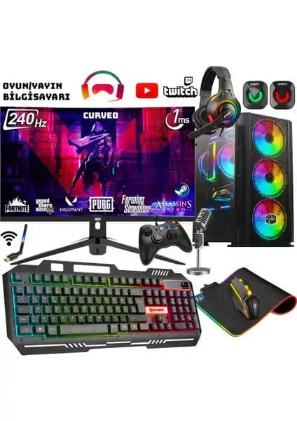 Zeiron Damage X40: Güçlü Donanımıyla Oyun ve Profesyonel Kullanım İçin Masaüstü Bilgisayar