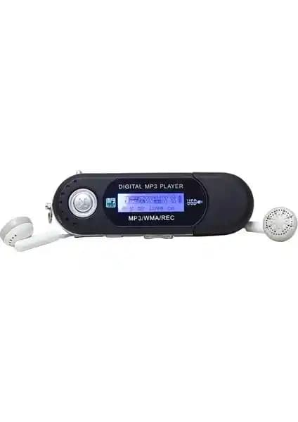 4 GB Dahili Hafıza USB MP3 Player Ses Kayıt Özelliği ile Çok Yönlü Kullanım