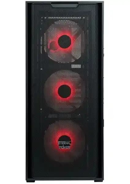 Eternal Power Shadow Pro x Mesh 2 Siyah: Yüksek Performans ve Gelişmiş Soğutma Çözümüne Sahip Orta Boy Bilgisayar Kasası