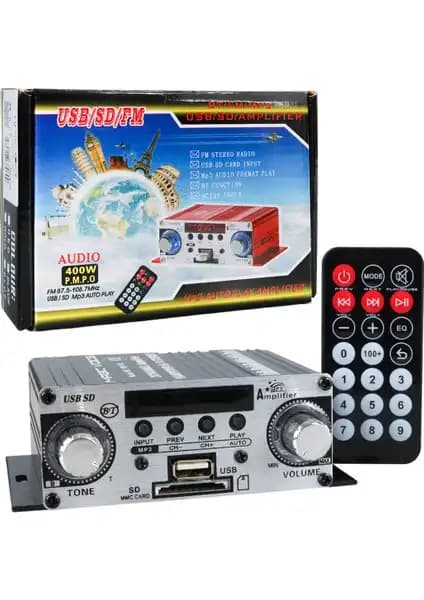 OEM 12V 100W Motosiklet Bluetooth Amfisi ile Yüksek Kaliteli Ses Deneyimi