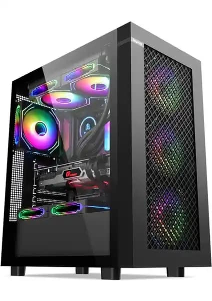 Segotep Endura 1 Siyah 750W 80+ Bronze PCIe 5.0 Midi Tower Gaming Kasa