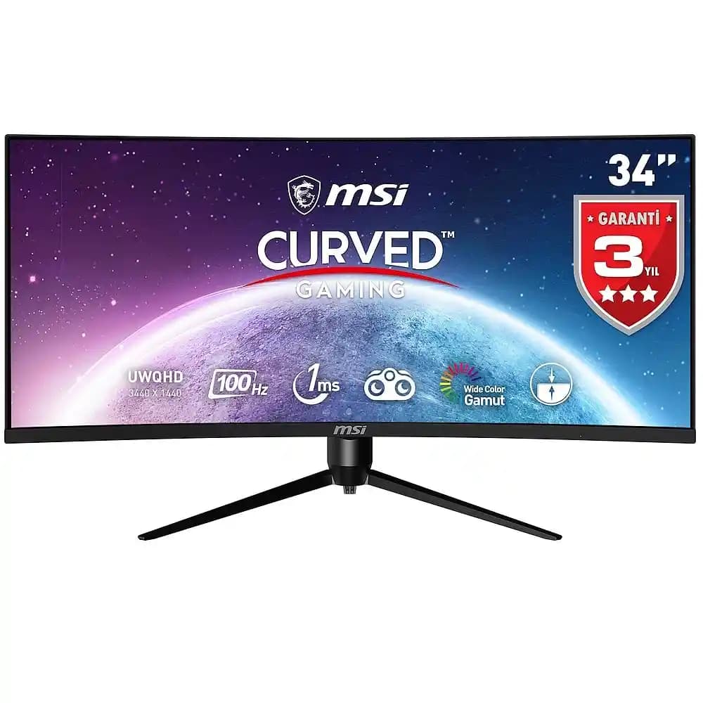 34 İnç Yüksek Çözünürlük ve Kavisli Ekranlar Modern Görüntüleme Deneyiminin Anahtarı