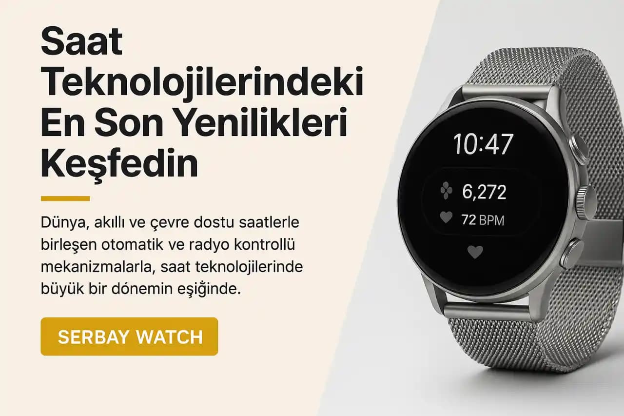 Akıllı Saat Teknolojisinin Günlük Hayata Entegrasyonu ve Kullanım Alanları