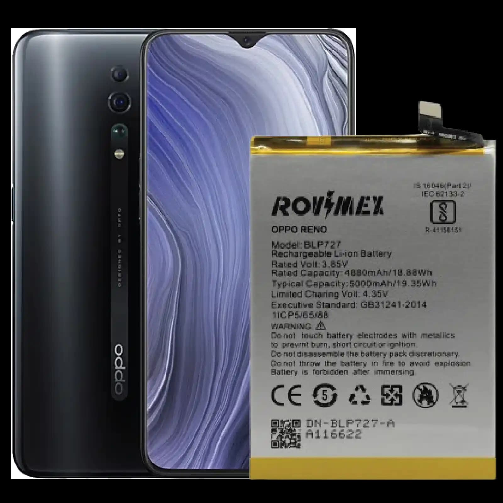 Akıllı Telefon Bataryaları Karşılaştırması: Oppo Reno A3 ve Samsung Galaxy A04e Özellikleri