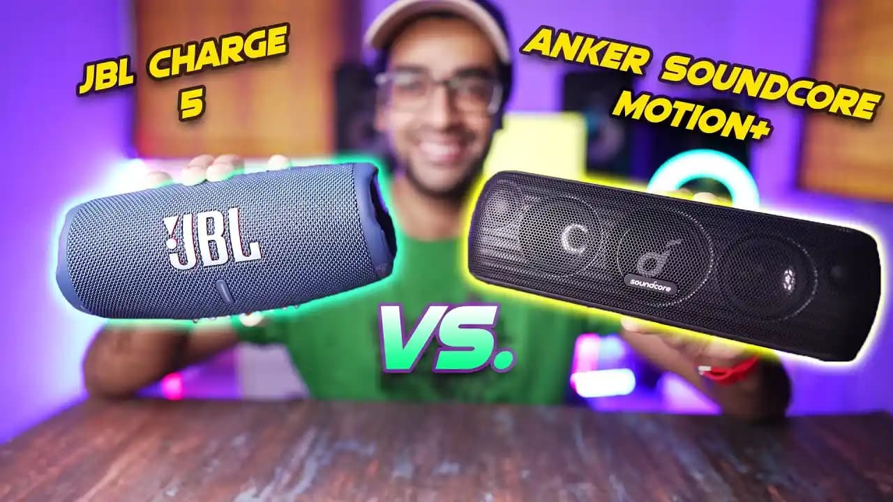 Anker Soundcore ve JBL Charge 5 Karşılaştırması: Teknik Özellikler ve Performans Analizi