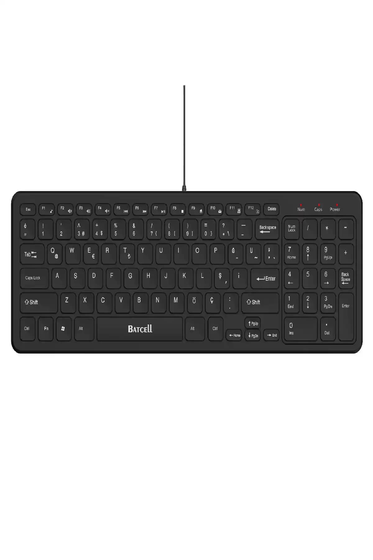 Batcell Çok Yönlü Klavye: Çok Fonksiyonlu ve Ergonomik Tasarımıyla Çok Cihazlı Kullanım Çözümleri