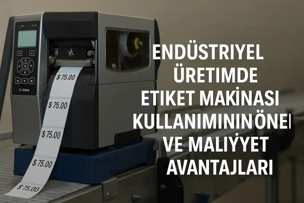 Büyük Endüstriyel Etiket Makinesi Avantajları ve Kullanım Alanları