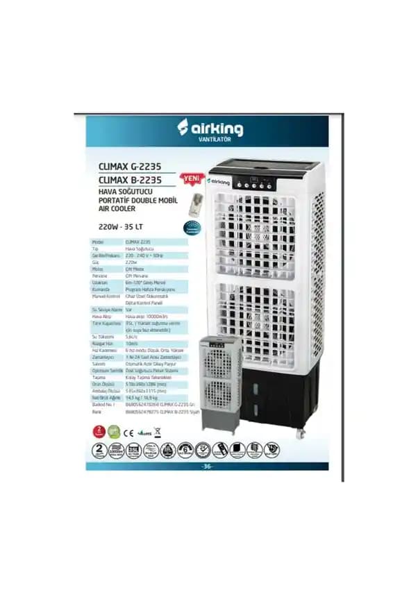 Climax 2235 Ev Tipi Soğutucu: Pratik ve Kompakt Tasarımıyla Günlük Kullanım İçin Uygun