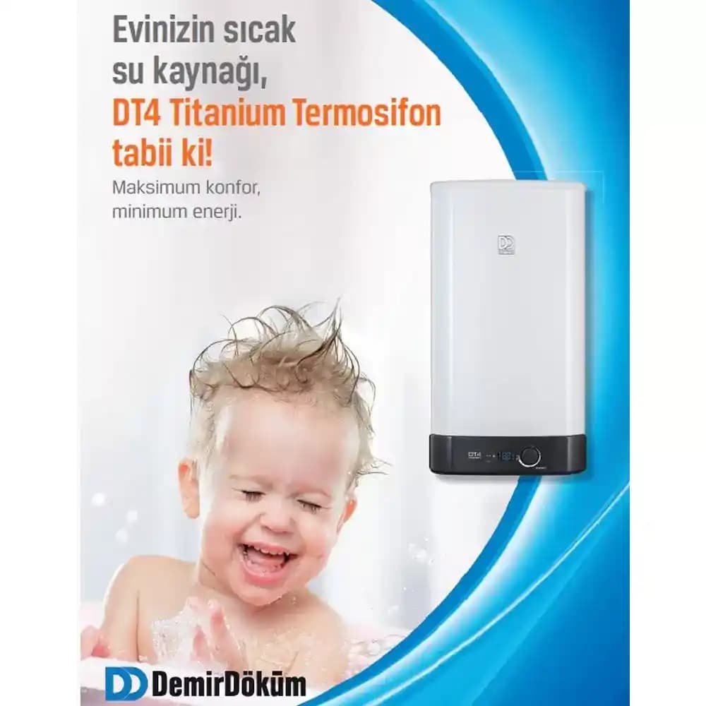 Demirdöküm Titanium Dijital Termosifonlar: Enerji Verimliliği ve Kullanım Kolaylığı