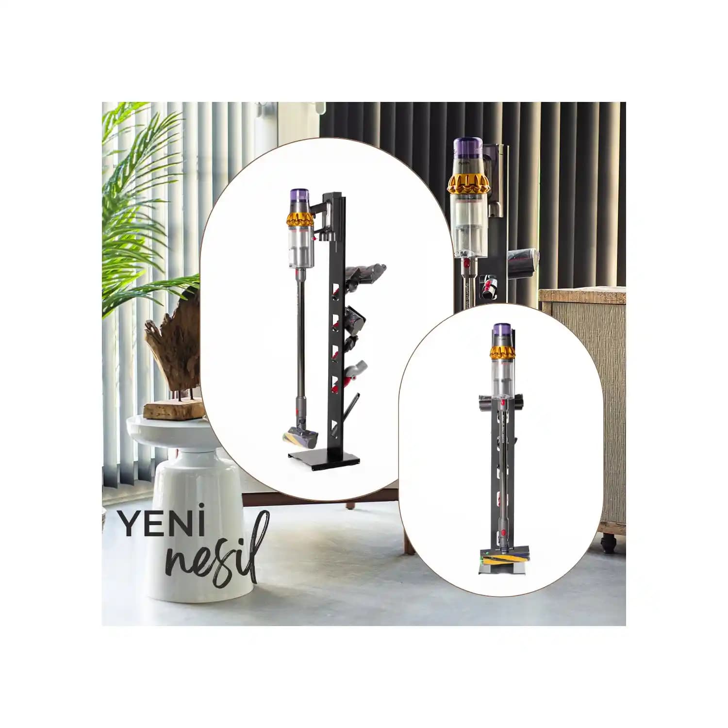 Dyson Vakum Standı: Modern ve Fonksiyonel Saklama ve Şarj Çözümü