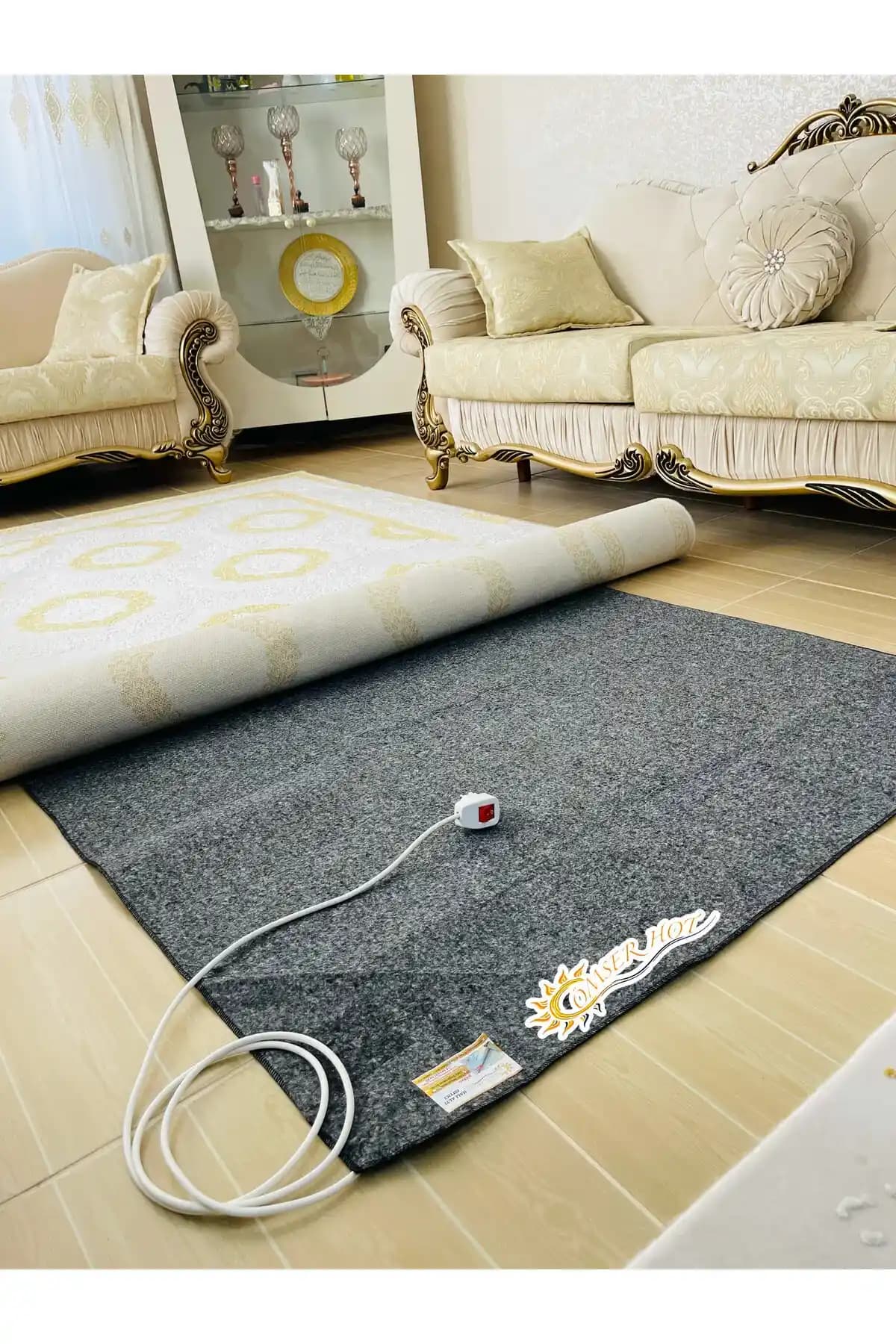 Elektrikli Halı Altı Isıtıcıları 180x300 cm Ölçülerle Geniş Alanlar İçin Verimli Çözümler