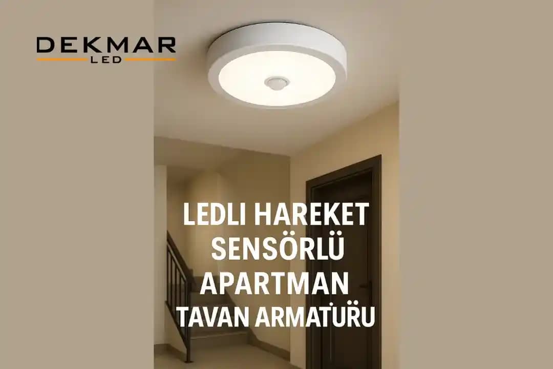 Enerji Tasarrufu Sağlayan Otomatik Işık Sensörleri ve Kullanım Alanları