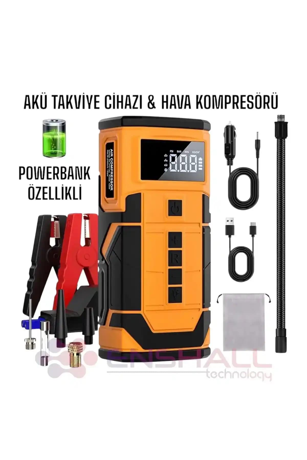 Enshall ve Powerway Taşınabilir Şarj Cihazları Özellikleri ve Fiyat Karşılaştırması