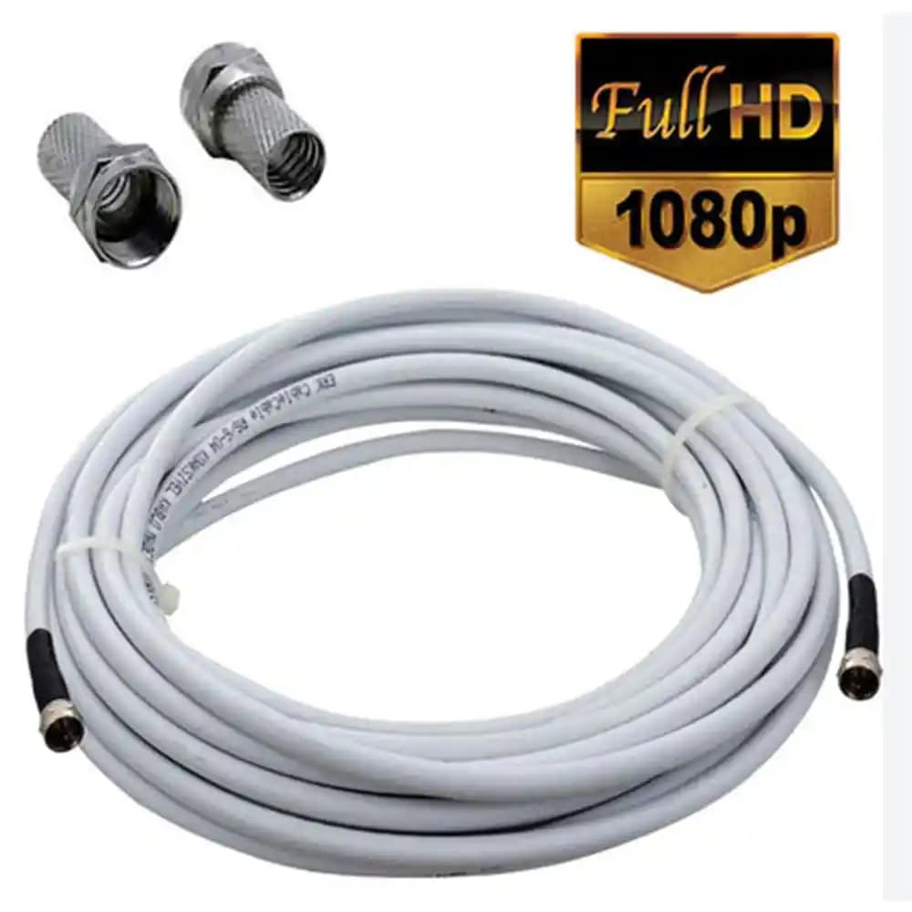 F Konnektörlü Kablo ve Uydu Antenleri Bağlantı Teknikleri ve Özellikleri