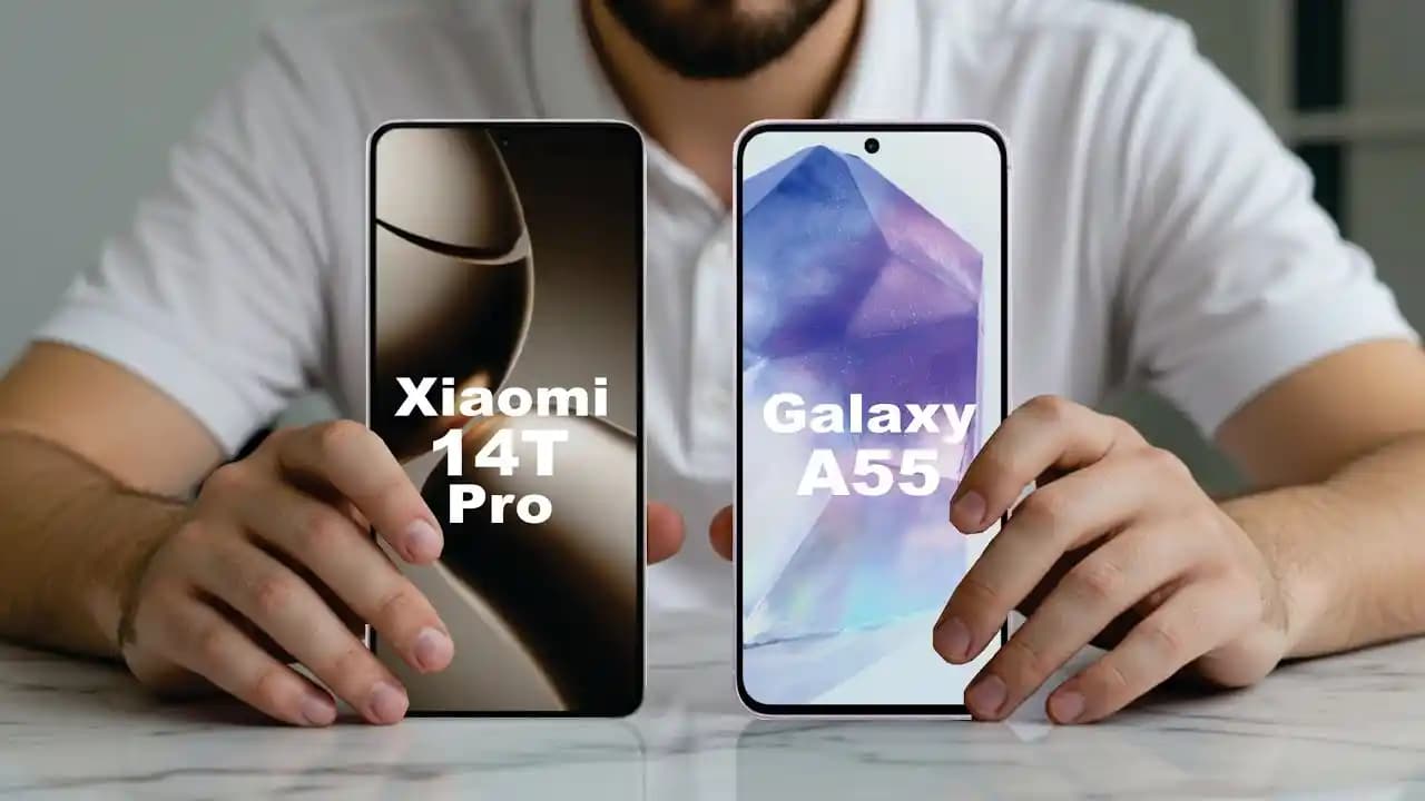 Galaxy A55 ve Xiaomi 14T Pro Akıllı Telefon Modellerinin Detaylı Karşılaştırması