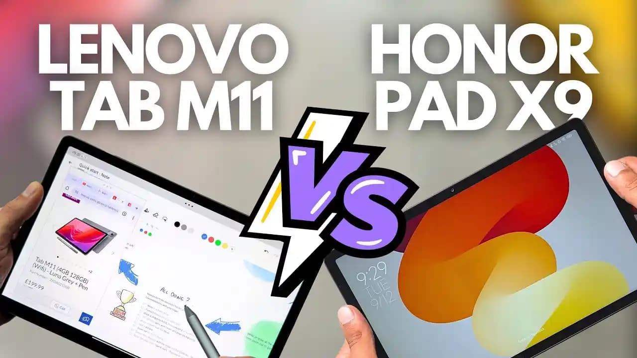Honor Pad 9 ve Lenovo Tab M11 Karşılaştırması: Özellikler, Performans ve Kullanım Alanları