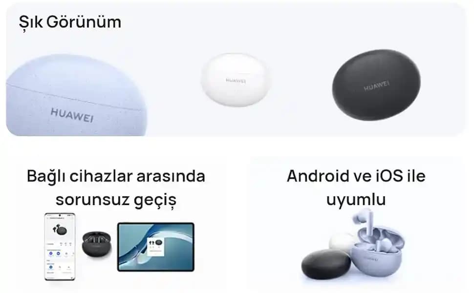 Huawei FreeBuds 5i Kablosuz Kulaklık İncelemesi ve Teknik Özellikleri