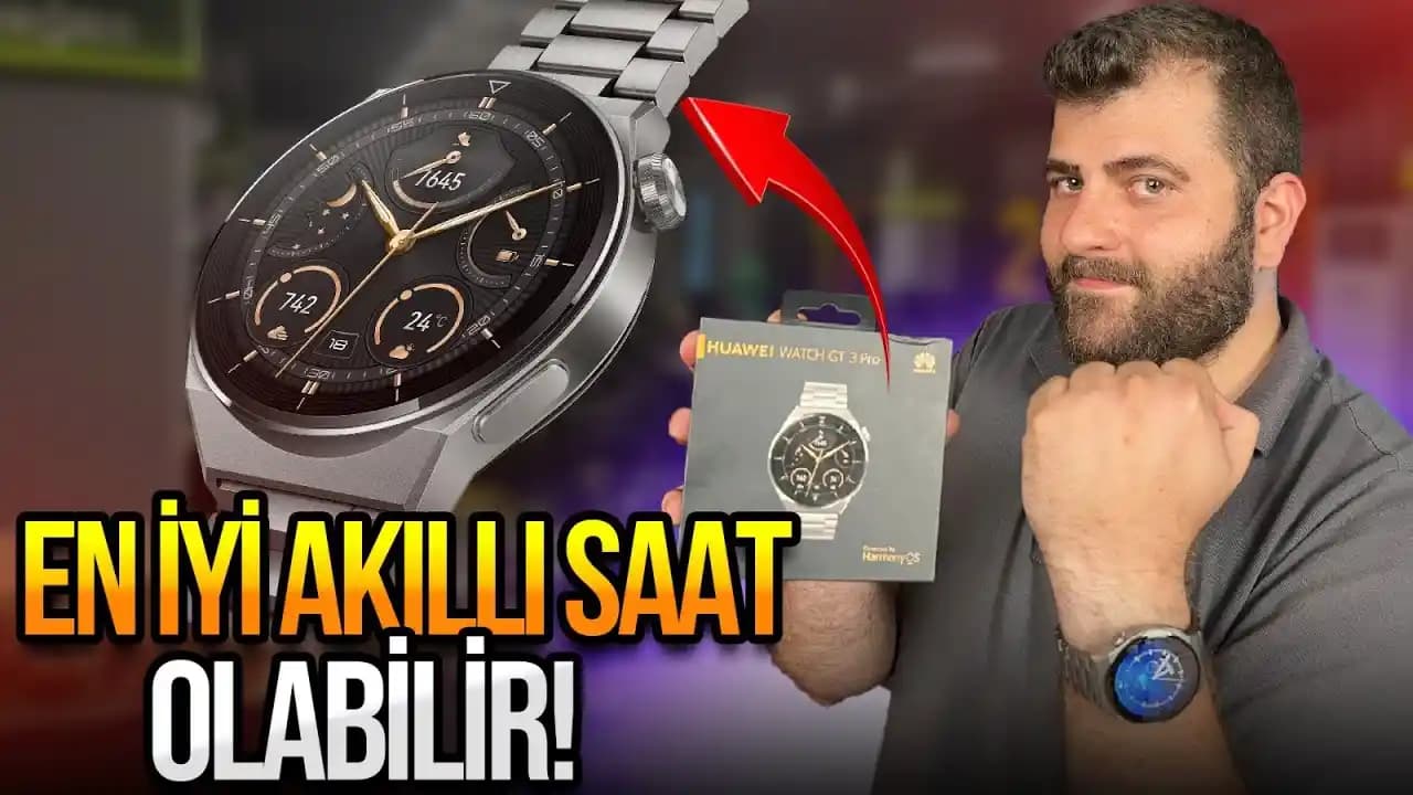 Huawei GT 3 Pro Akıllı Saat: Şık Tasarım ve Gelişmiş Özellikler Bir Arada