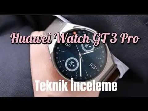 Huawei Watch GT 3 Akıllı Saat: Tasarım, Özellikler ve Ekosistem Entegrasyonu