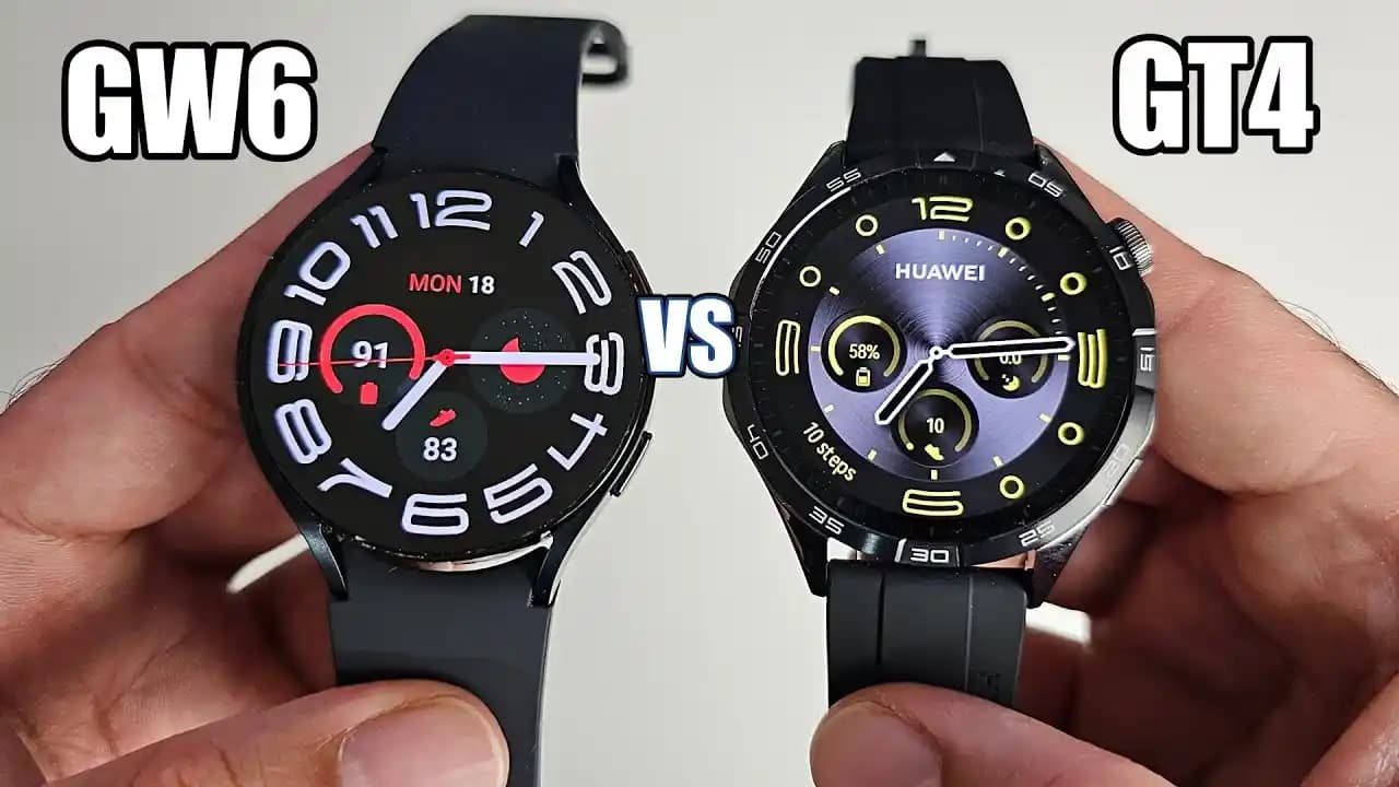 Huawei Watch GT4 ve Samsung Galaxy Watch6 Karşılaştırması: Tasarım, Özellikler ve Kullanım Avantajları