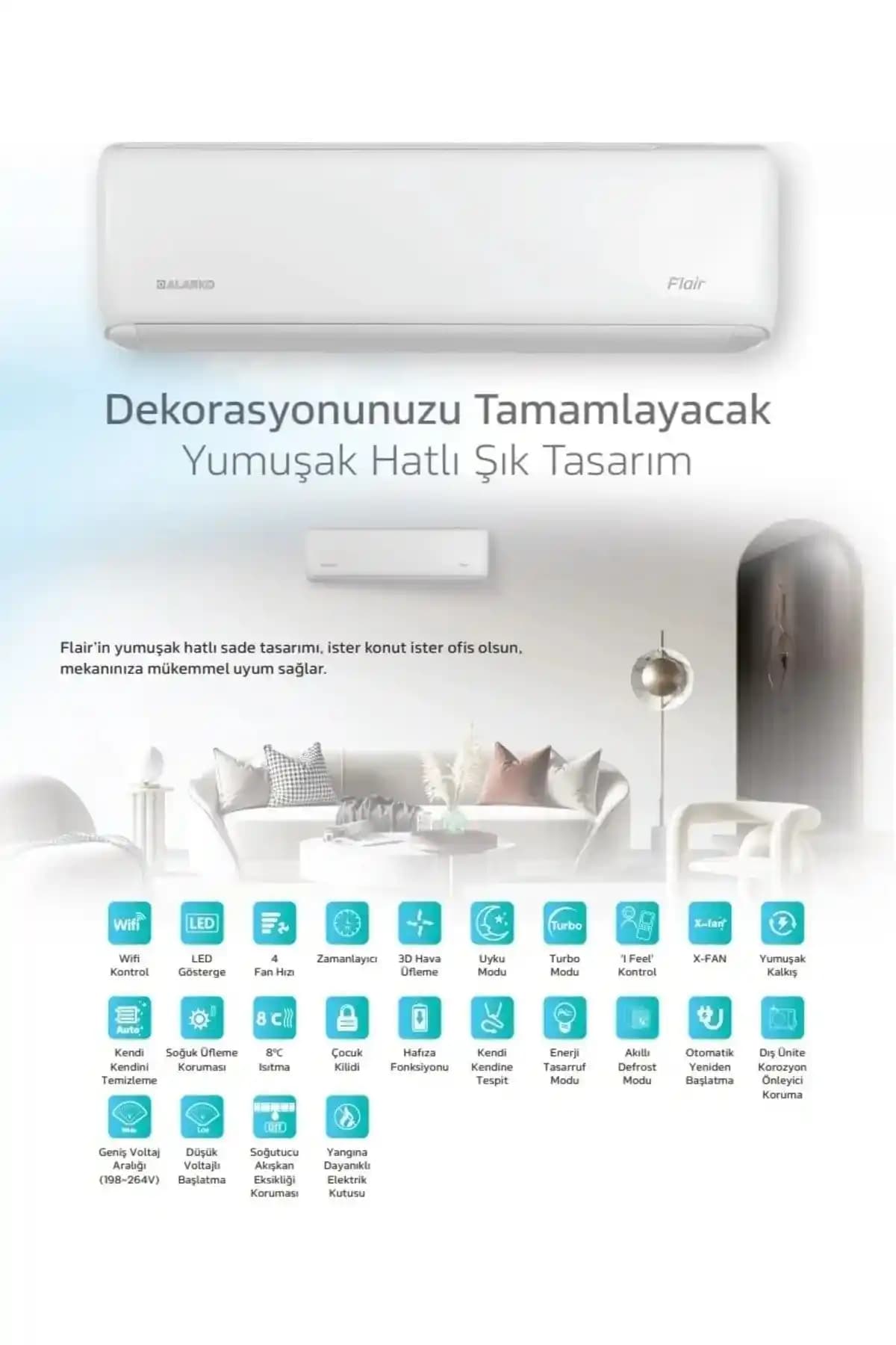 Inverterli R32 Gazlı Split Klima Teknolojileri ve Çevreye Katkıları