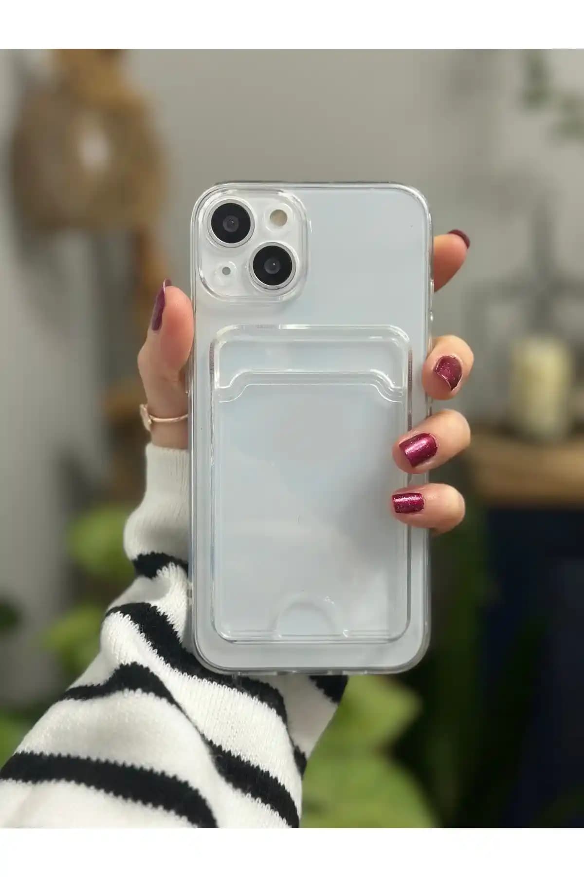 iPhone 14 Plus için Modern Şeffaf Kamera Koruma Kılıfı Tasarımı ve Özellikleri