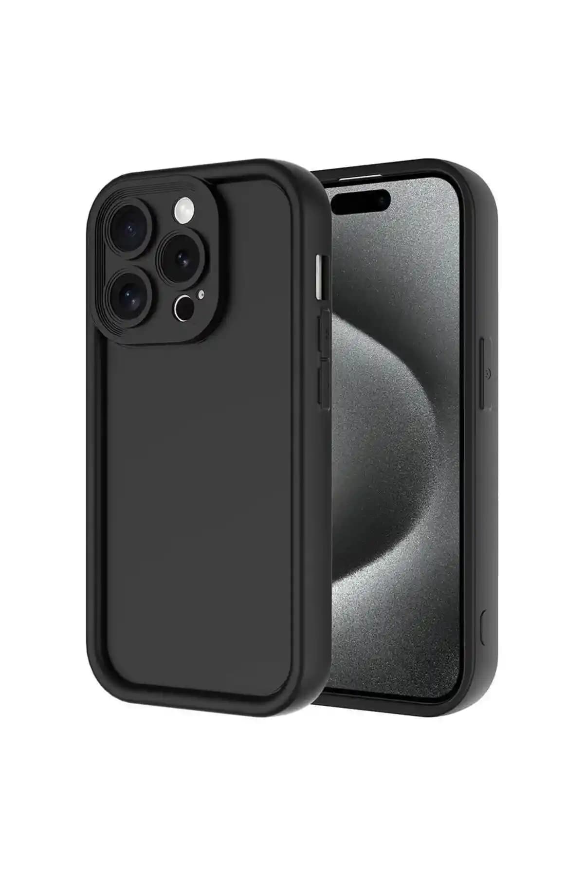 iPhone 15 Pro için Kamera Koruma Özellikli Şık ve Dayanıklı Kılıf Çözümü