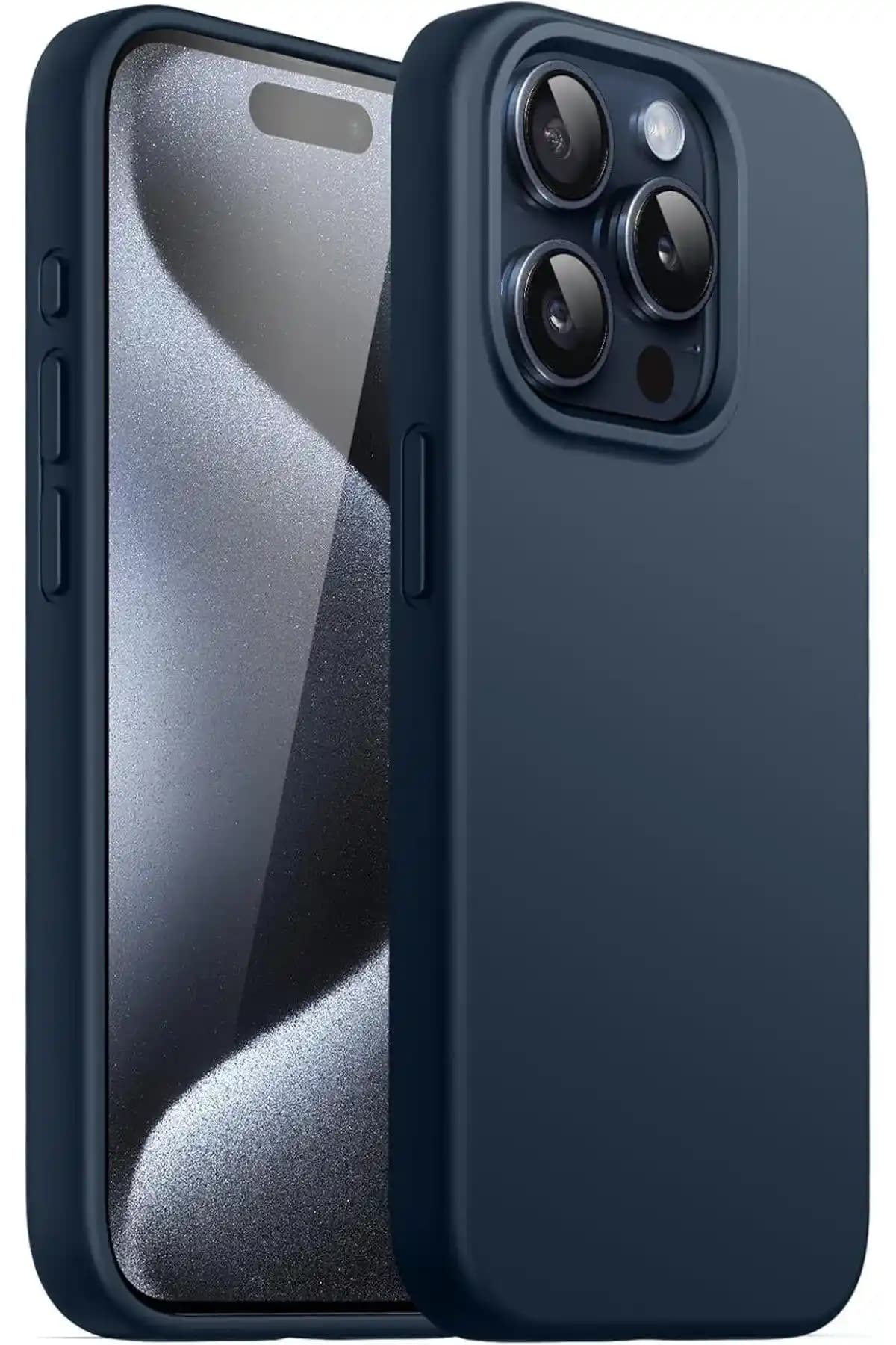 iPhone 15 Pro Max için Kadife Silikon Kılıflar: Şıklık ve Koruma Bir Arada