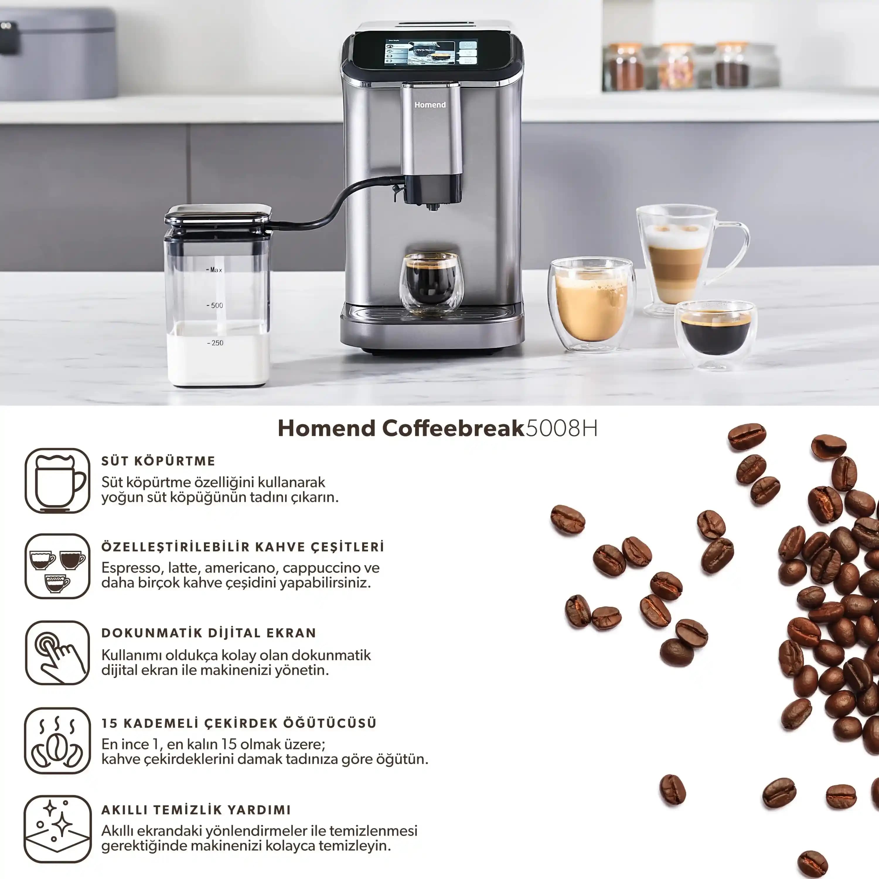 Kahve Öğütücülü Makineler: Taze ve Aromatik Kahve İçin En İyi Seçenekler