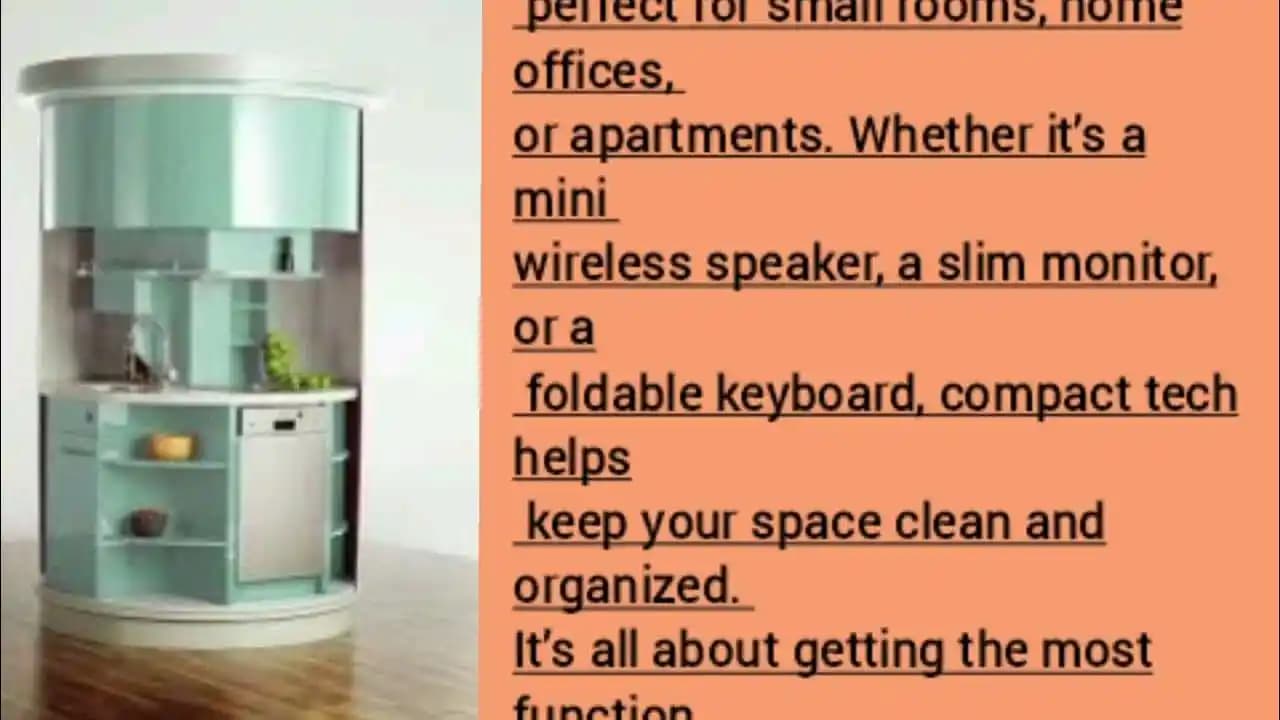 Küçük Alanlar İçin Güncel ve Pratik Elektronik Gadget Çözümleri