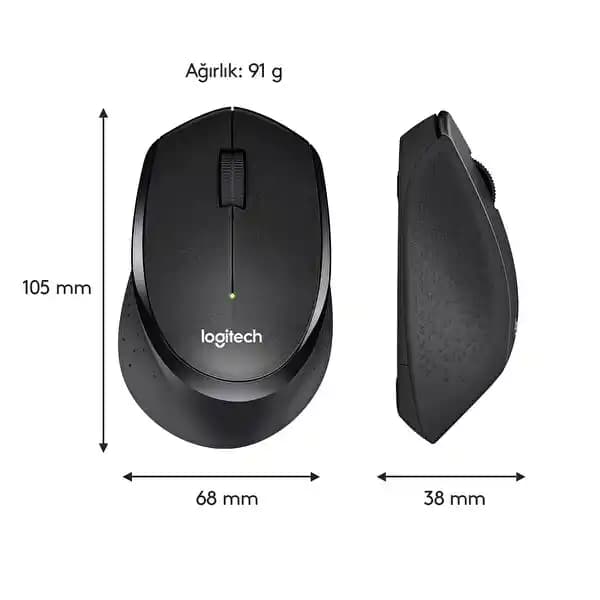Logitech M330 Ergonomik Kablosuz Mouse Özellikleri ve Kullanım Avantajları