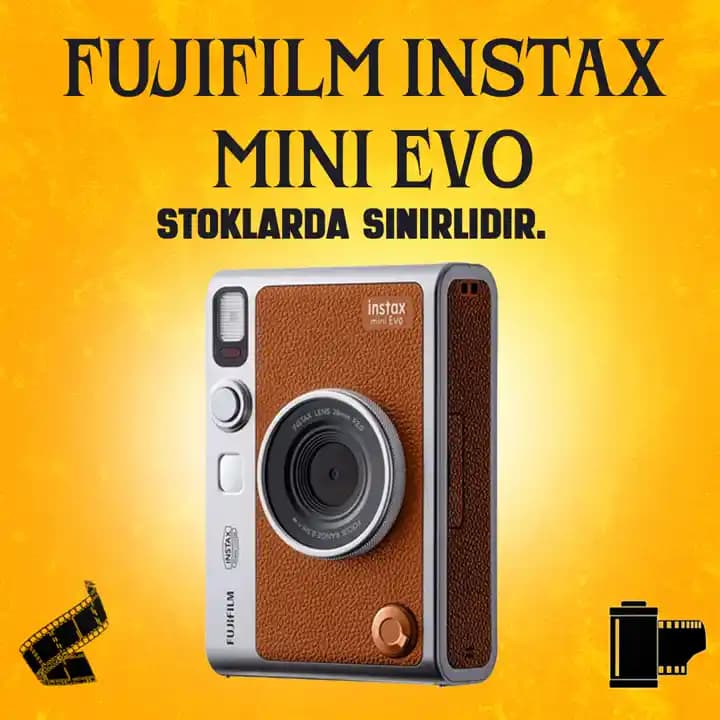 Mini Evo Anlık Fotoğraf Makinesi ile Pratik ve Taşınabilir Anı Yakalama Cihazı