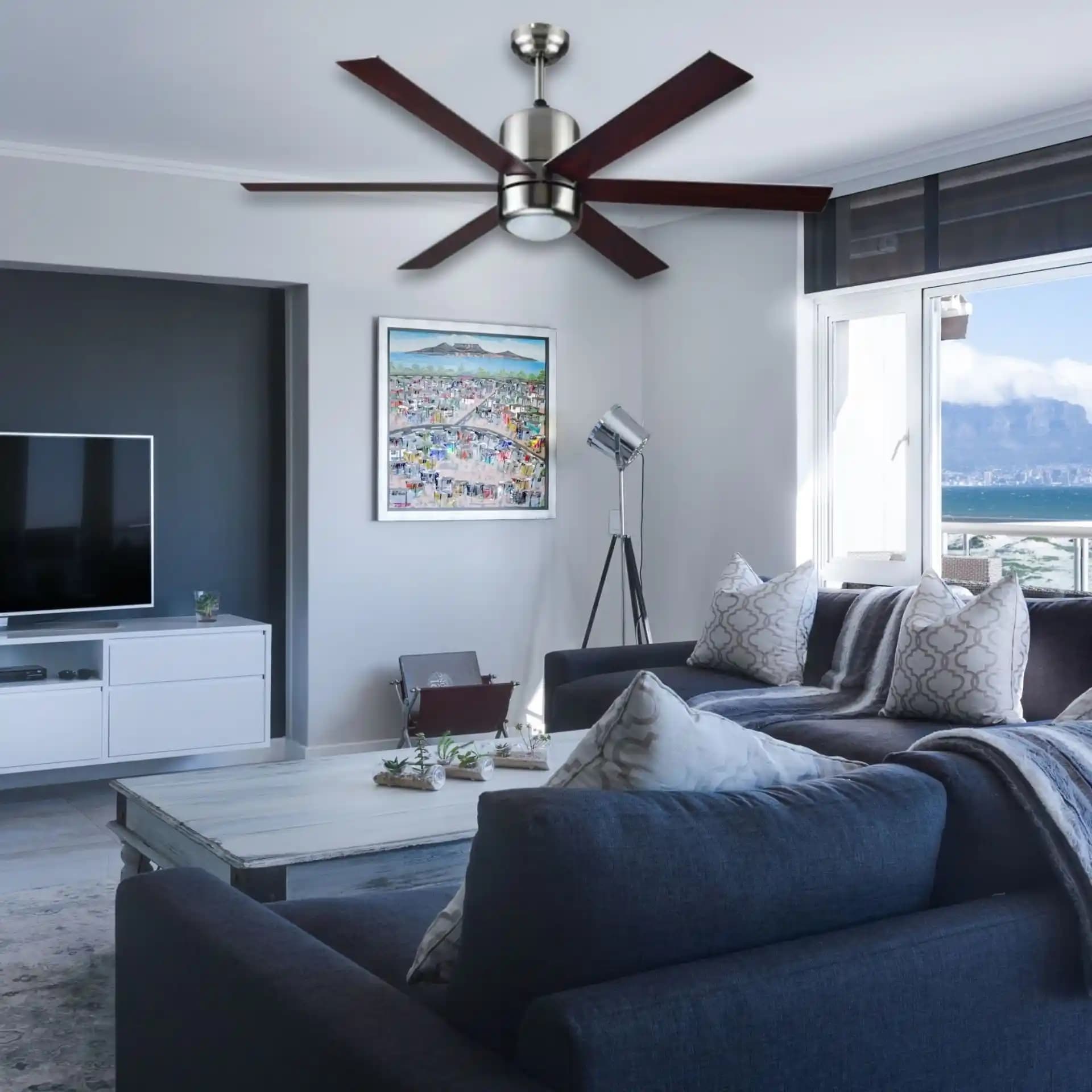 Modern Tasarıma Sahip Süsleyici Vantilatörler: Estetik ve İşlevselliğin Birleşimi