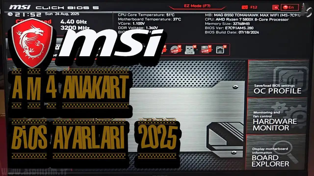 MSI Anakartların Performans ve Dayanıklılığı Üzerine Detaylı Bir Analiz