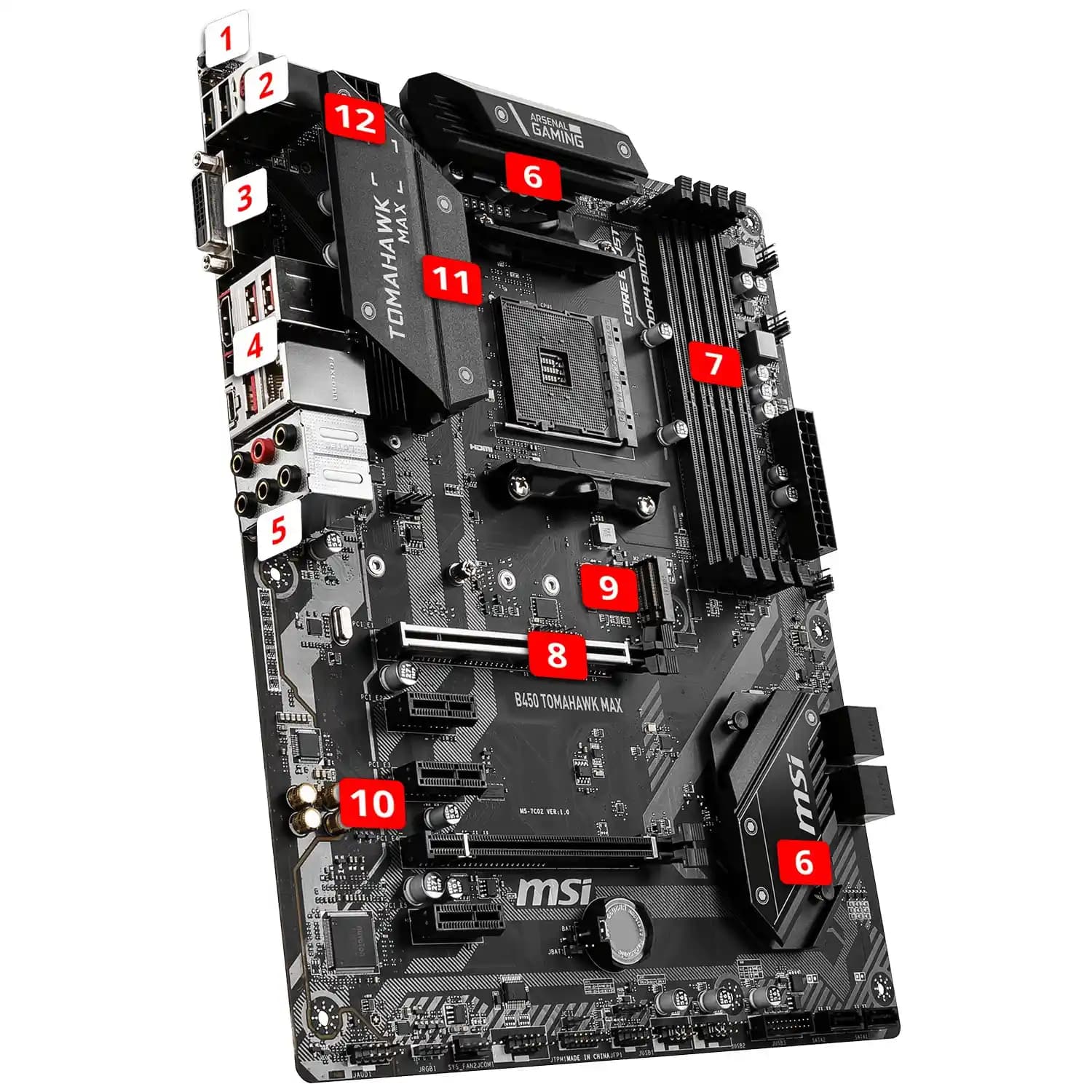 MSI Tomahawk Max Anakartın Dayanıklılık Özellikleri ve Uzun Ömürlü Kullanım Avantajları