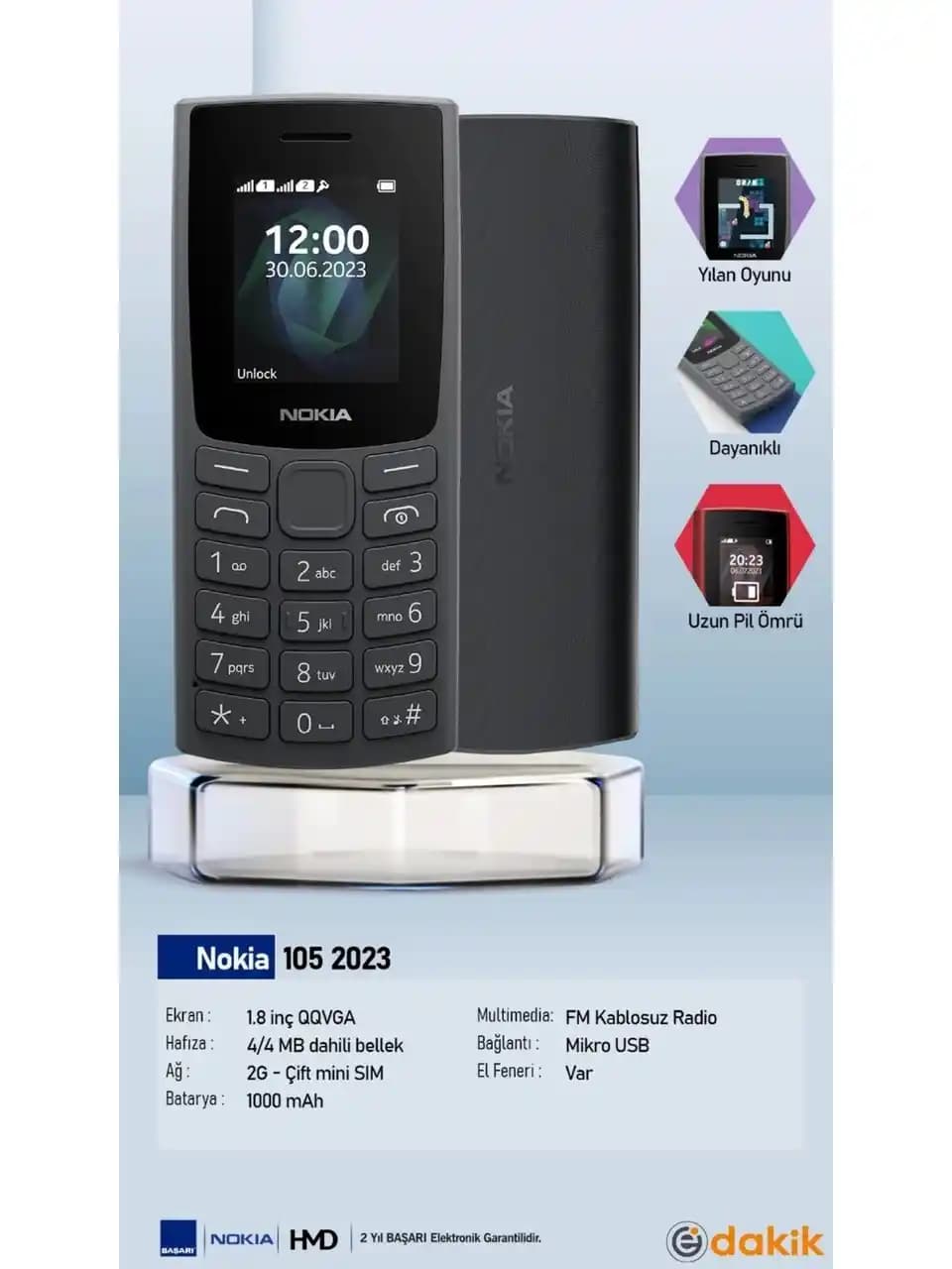 Nokia'nın Dayanıklı ve Güçlü Cep Telefonları: Uzun Ömür ve Güvenilirlik Bir Arada